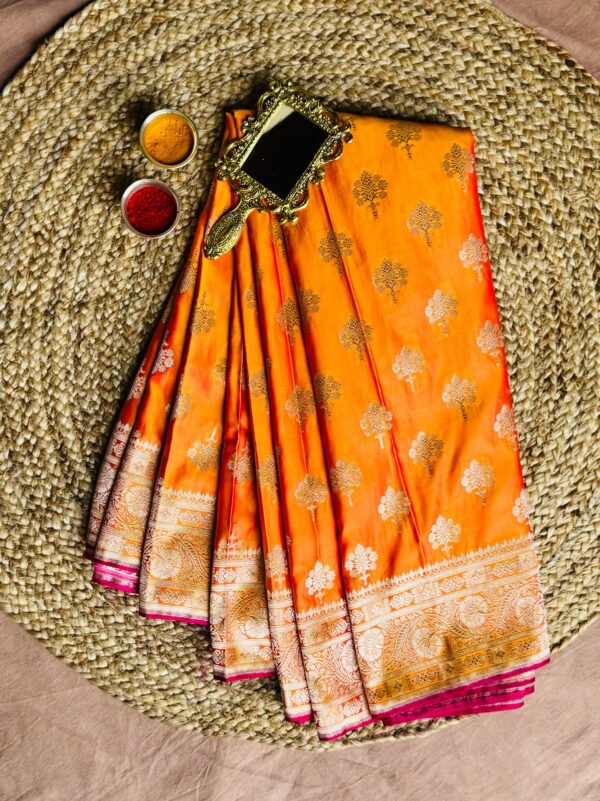Banarasi Mashru Silk Saree