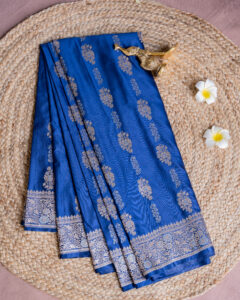 Banarasi Mashru Silk Saree - Image 2