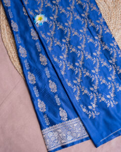 Banarasi Mashru Silk Saree - Image 3