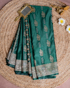 Banarasi Mashru Silk Saree - Image 2