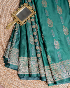 Banarasi Mashru Silk Saree - Image 6