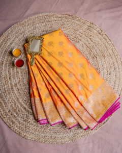 Banarasi Mashru Silk Saree - Image 4