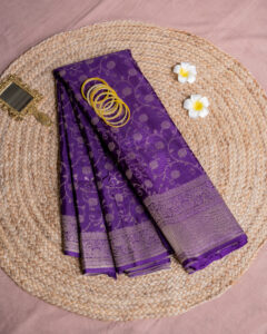 Banarasi Katan Saree - Image 3