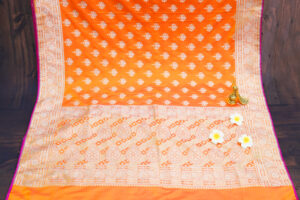 Banarasi Mashru Silk Saree - Image 2