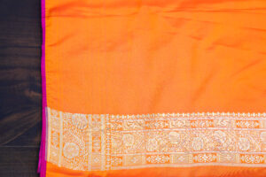 Banarasi Mashru Silk Saree - Image 3