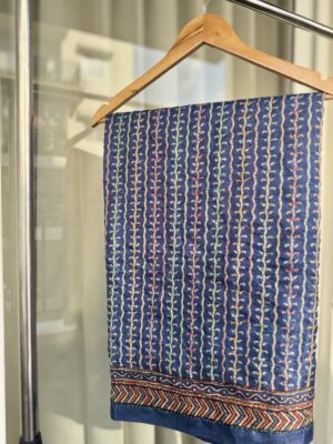 Tussar Kantha Saree