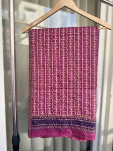Tussar Kantha Saree - Image 4