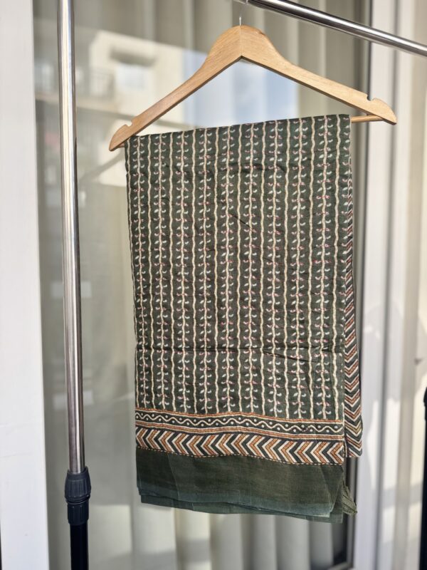 Tussar Kantha Saree