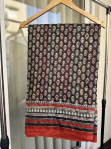 Tussar Kantha Saree - Image 4
