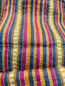 Tussar Kantha Saree - Image 2