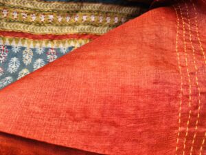 Tussar Kantha Saree - Image 4