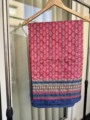 Tussar Kantha Saree