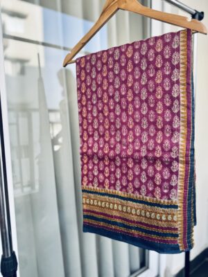 Tussar Kantha Saree