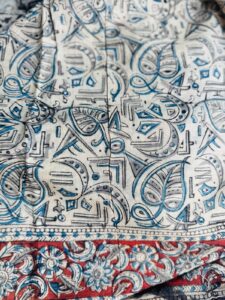 Kalamkari Mul Mul Cotton Sarees - Image 2