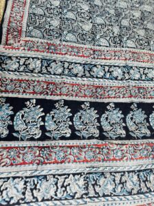 Kalamkari Mul Mul Cotton Sarees - Image 3
