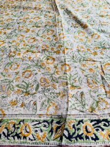 Kalamkari Mul Mul Cotton Sarees - Image 3