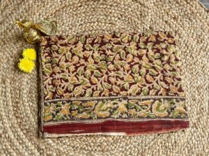 Kalamkari Mul Mul Cotton Sarees