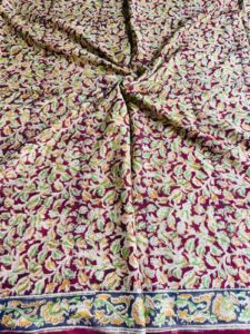 Kalamkari Mul Mul Cotton Sarees - Image 2