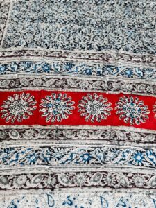 Kalamkari Mul Mul Cotton Sarees - Image 3