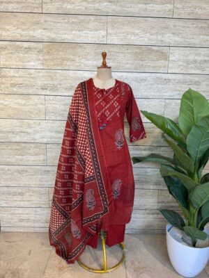 Polkadots suitset-Red